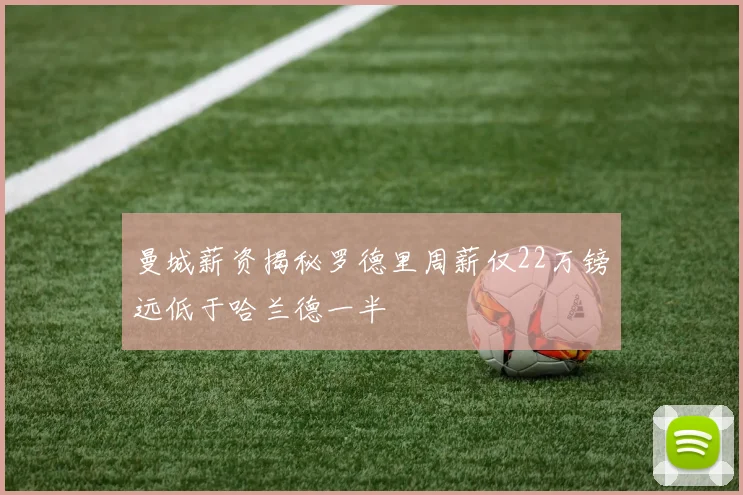 曼城薪资揭秘罗德里周薪仅22万镑远低于哈兰德一半
