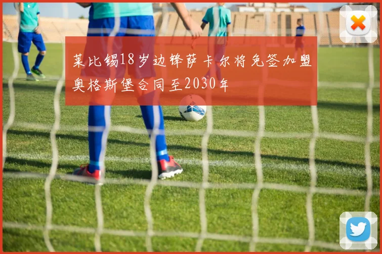 莱比锡18岁边锋萨卡尔将免签加盟奥格斯堡合同至2030年